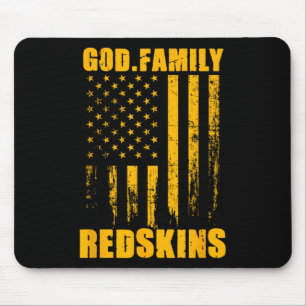 Indian Creek Redskins God. Family. Vintage Usa Fla Mouse Mat