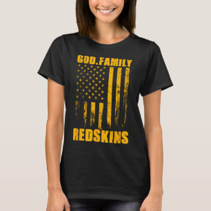 Indian Creek Redskins God. Family. Vintage Usa Fla T-Shirt