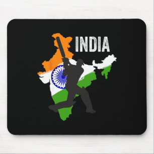 Indian Cricket Jersey India Cricket Team Lover Sup Mouse Mat