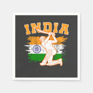 Indian Cricket Player Napkin