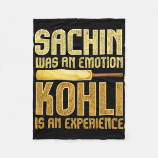 Indian Cricket Team Jersey Fleece Blanket