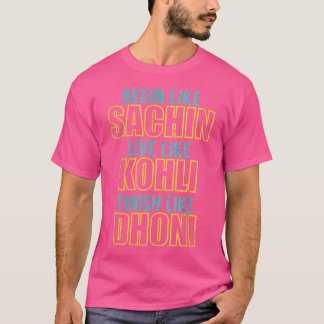 Indian Cricket Team Supporter Jersey T-Shirt