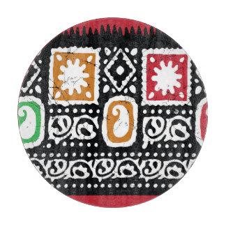 Indian Culture: Traditional Art Design Cutting Board