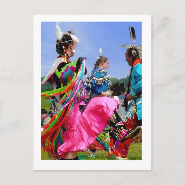 Indian Dance Postcard (Front)