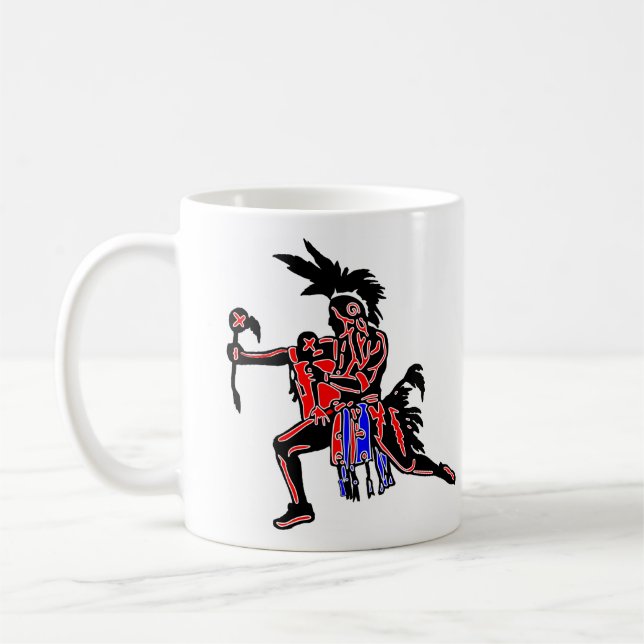 Indian Dancer Coffee Mug (Left)