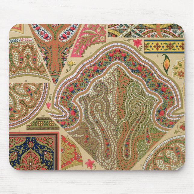 Indian Decoration, plate XIX from 'Polychrome Orna Mouse Mat (Front)
