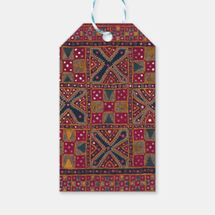 Indian Decorative Art Print Gift Tags
