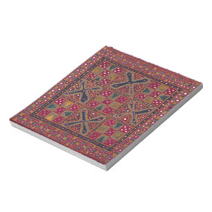 Indian Decorative Art Print Notepad