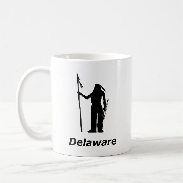 Indian Delaware Coffee Mug (Left)