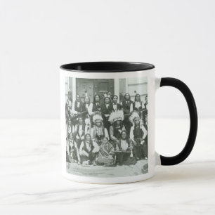 Indian delegation of Sioux leaders in Washington D Mug