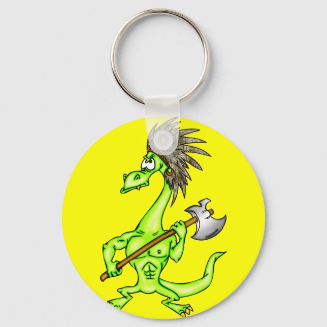 Indian Dragon Key Ring (Front)