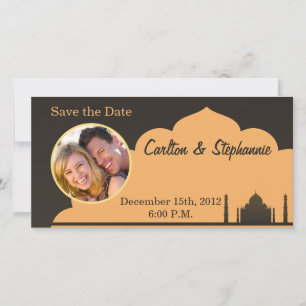 Indian Dream Wedding Photo Announcement