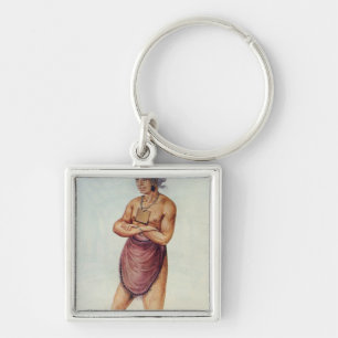 Indian Elder or Chief Key Ring