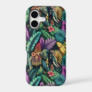 Indian Elephant Jungle Dreams Seamless Surface 