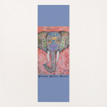 Indian Elephant Yoga Mat