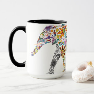 Indian Elephants Coffee Mugs