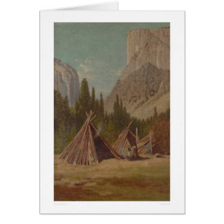 Indian Encampment in Yosemite Valley (1189)
