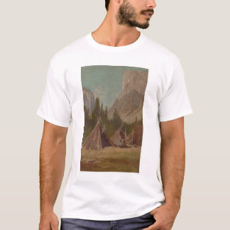 Indian Encampment in Yosemite Valley (1189) T-Shirt