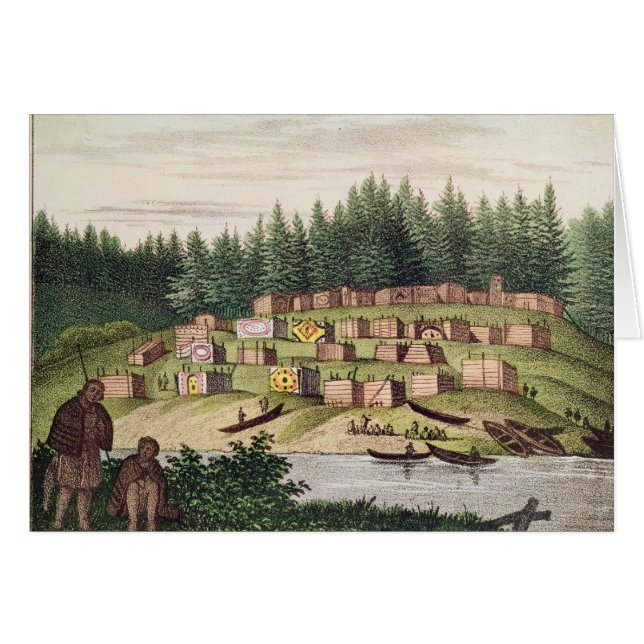 Indian Encampment on Quadra Island (Front Horizontal)