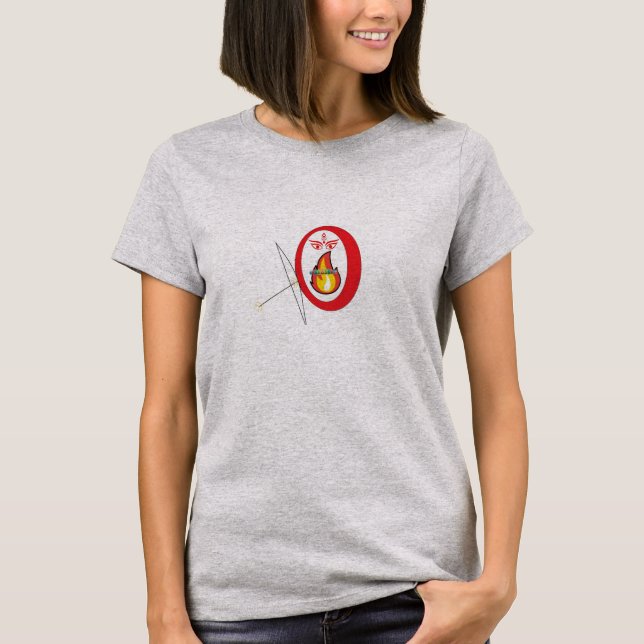 Indian Festive Theme Design T-Shirt (Front)