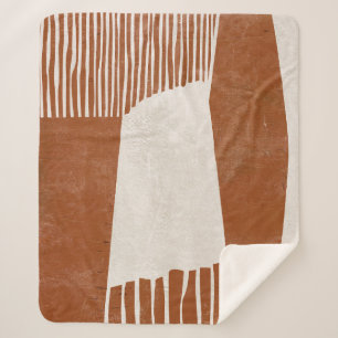 Indian Field I Sherpa Blanket