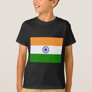 Indian Flag - High Quality Image T-Shirt