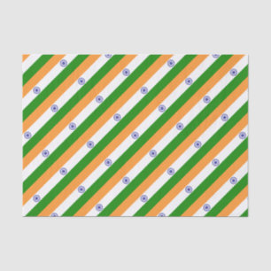 Indian Flag - High Quality Image Tissue Paper