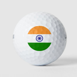 Indian Flag (India) (South Asian Country) (Bharat) Golf Balls