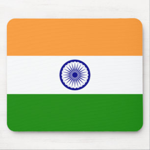Indian Flag (India) (South Asian Country) (Bharat) Mouse Mat