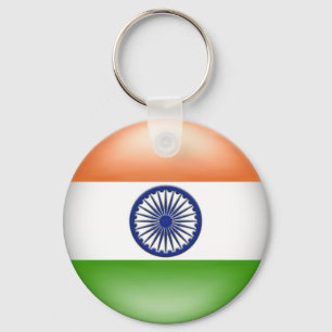 Indian Flag Key Ring