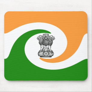 Indian flag mouse mat