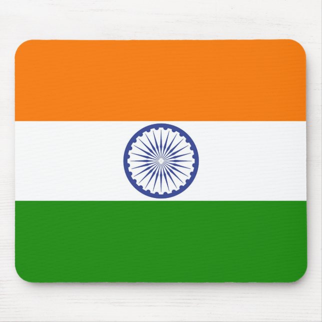 Indian Flag Mouse Mat (Front)