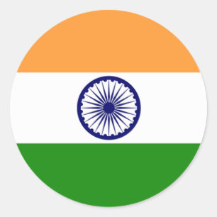 Indian flag stickers