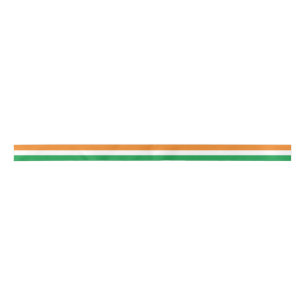 Indian Flag Tri-Colours "tiranga" Satin Ribbon