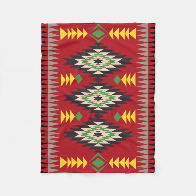 Indian Fleece Blanket (Front)