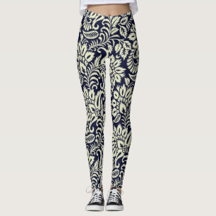 Indian Floral Ground Vintage Design Leggings