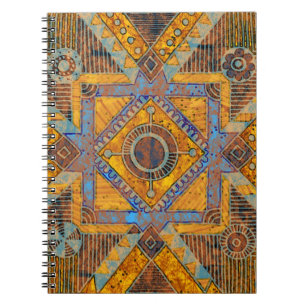 Indian Floral Paisley: Ethnic Medallion. Notebook