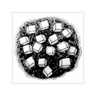 Indian Food India Saag Paneer Spinach Cheese Self-inking Stamp