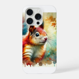Indian Giant Squirrel 091024AREF114 - Watercolor iPhone 15 Pro Case