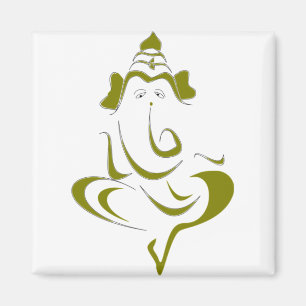 Indian God Ganesha Magnet