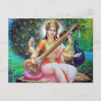 indian god postcard