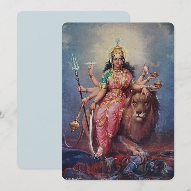 Indian Goddess - Greeting Card (Front/Back)