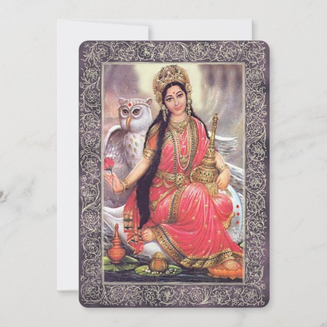 Indian Gods/Goddess - Invitation Card (Front)