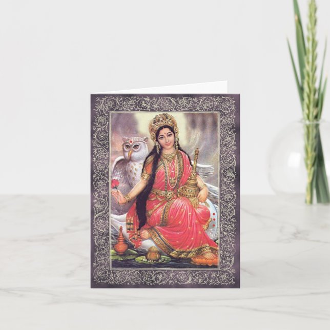 Indian Gods/Goddess - Notecard (Front)
