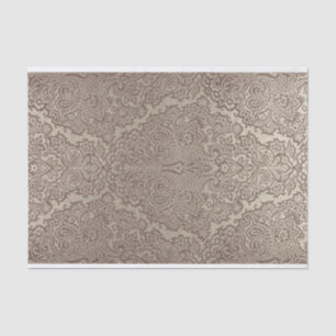 Indian Gold Damask Tissue Paper