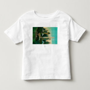 Indian Graves and Totems in Alaska StateState Toddler T-Shirt