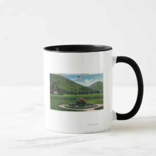 Indian Greeting the Rising Sun Statue Mug