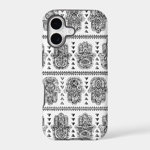 Indian Hand Drawn Hamsa Doodle
