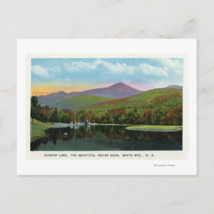 Indian Head and Shadow Lake View Postcard
