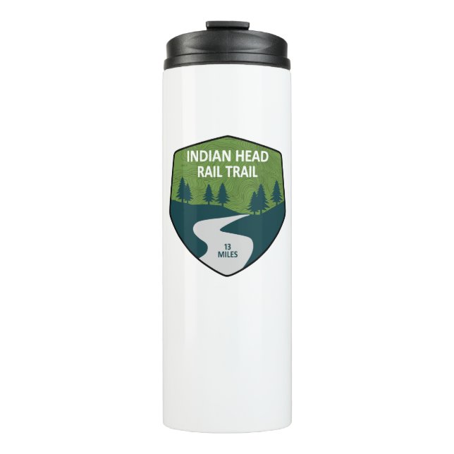 Indian Head Rail Trail Thermal Tumbler (Front)